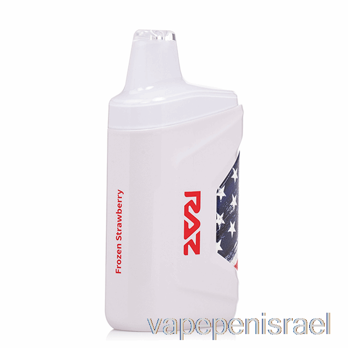 חד פעמי Vape Israel Raz Ca6000 6000 חד פעמי חופש מהדורת - תות קפוא